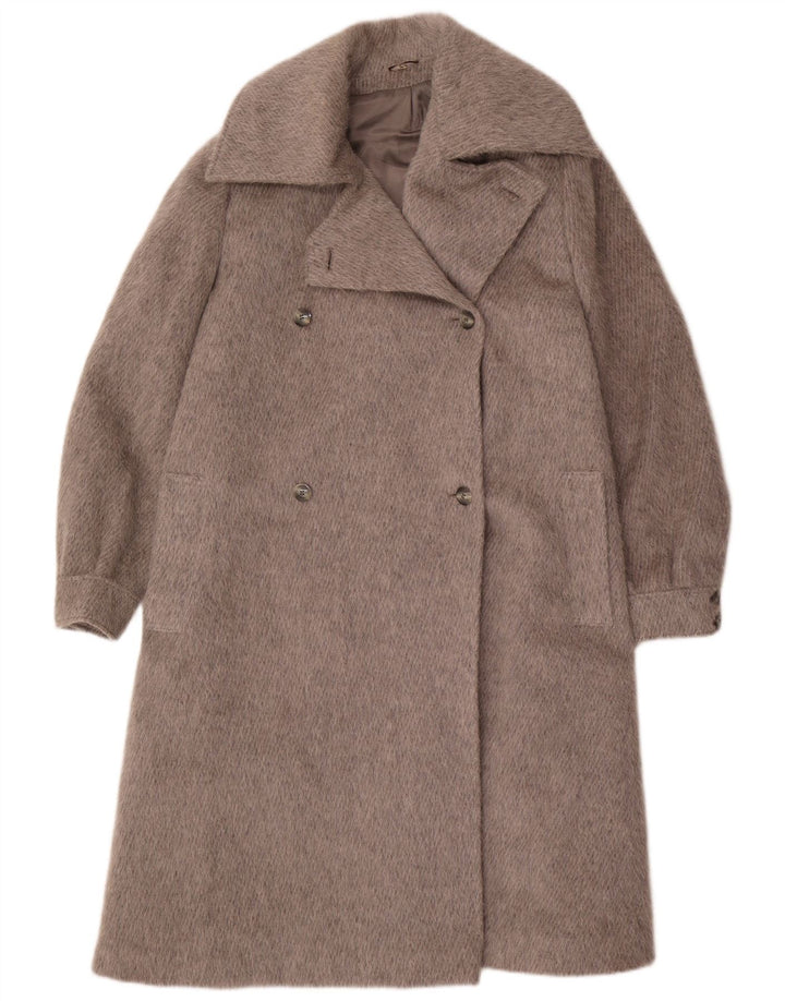 Cappotto doppiopetto vintage da donna EU 44 XL Grigio