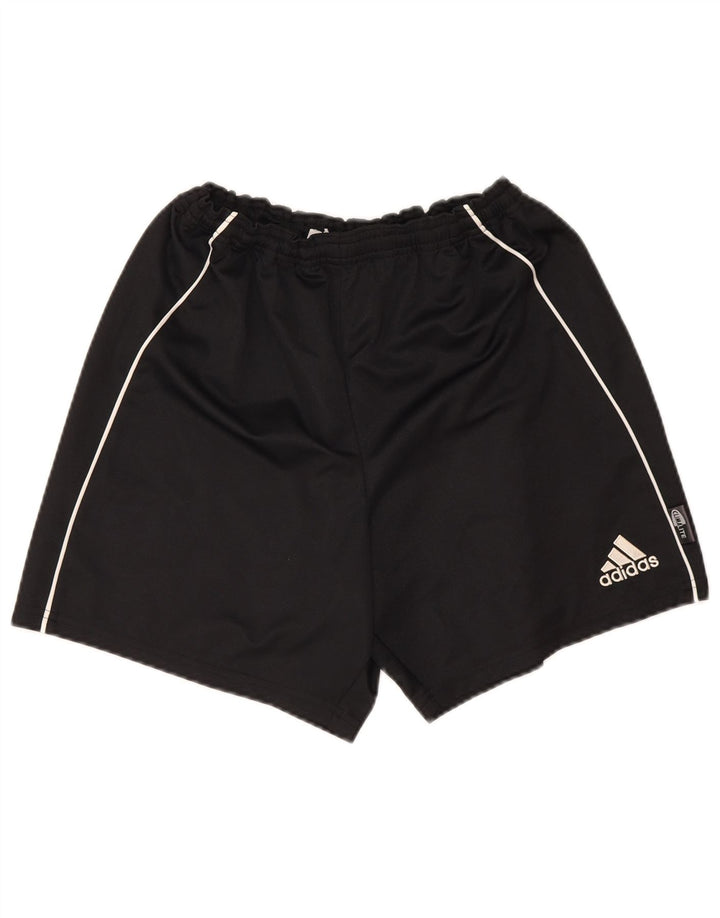 Pantaloncini sportivi Adidas Climalite da uomo medio poliestere nero