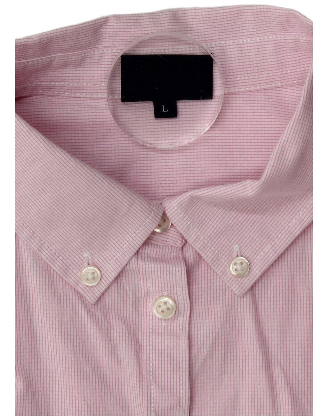 Camicia Kappa da donna UK 16 cotone a quadri rosa grande