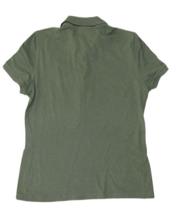 Polo LACOSTE da donna slim fit taglia 38 media kaki