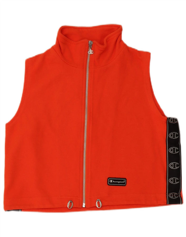 Giacca sportiva da donna con grafica corta Champion UK 14 Large Arancione