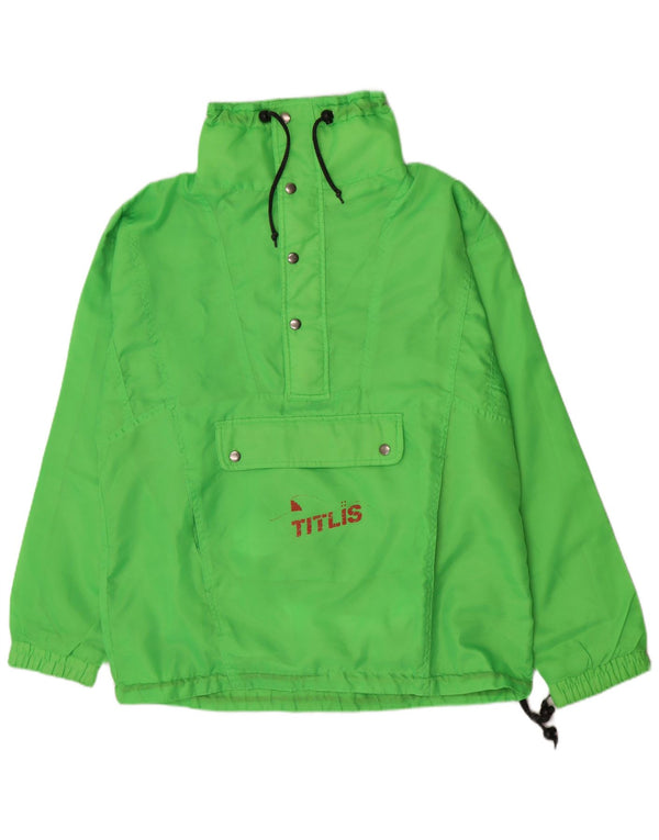 Giacca da sci da uomo con pullover grafico Chamonix, verde medio, sportivo in poliestere