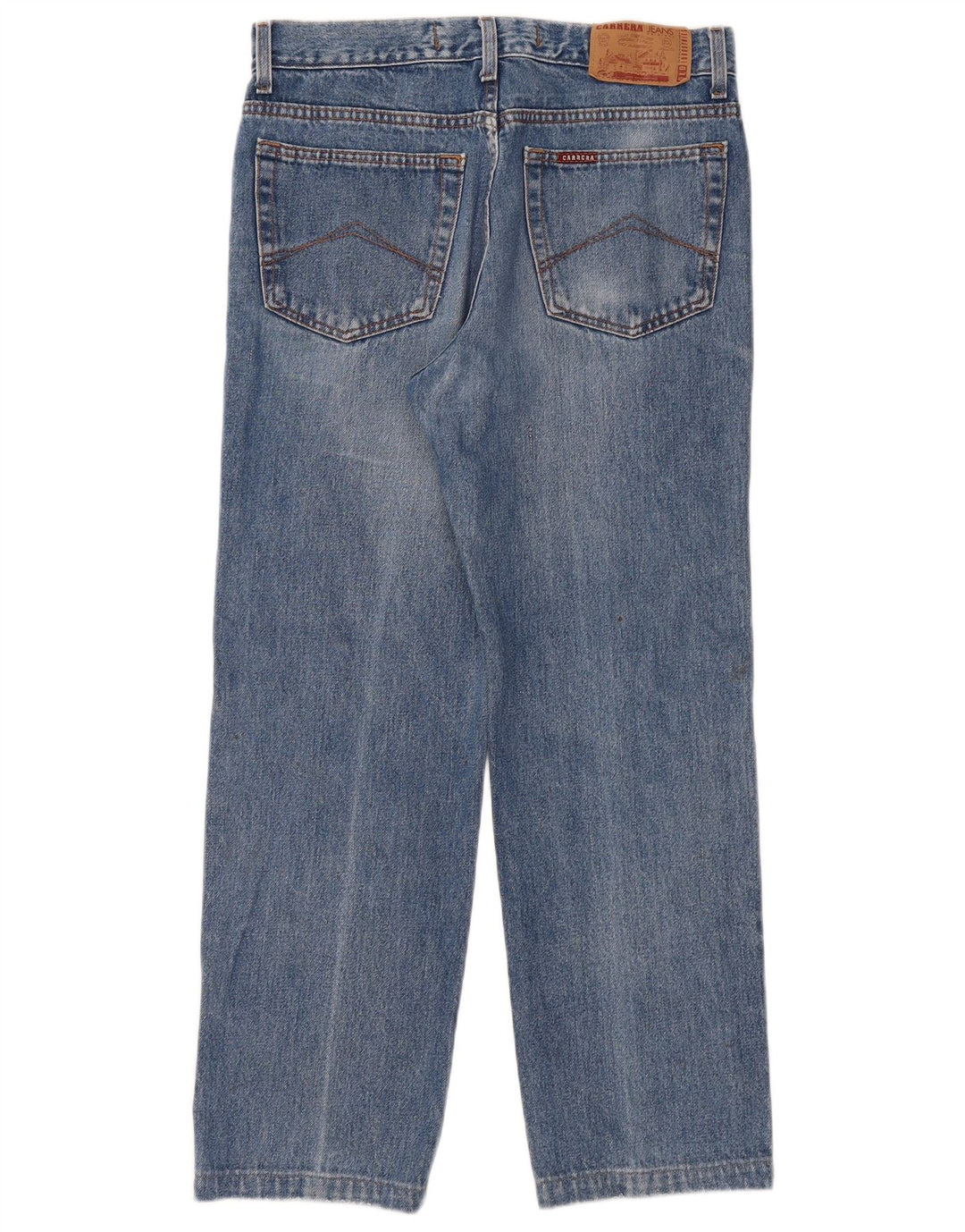 CARRERA Womens 700 Straight Jeans W34 L28  Blue Cotton