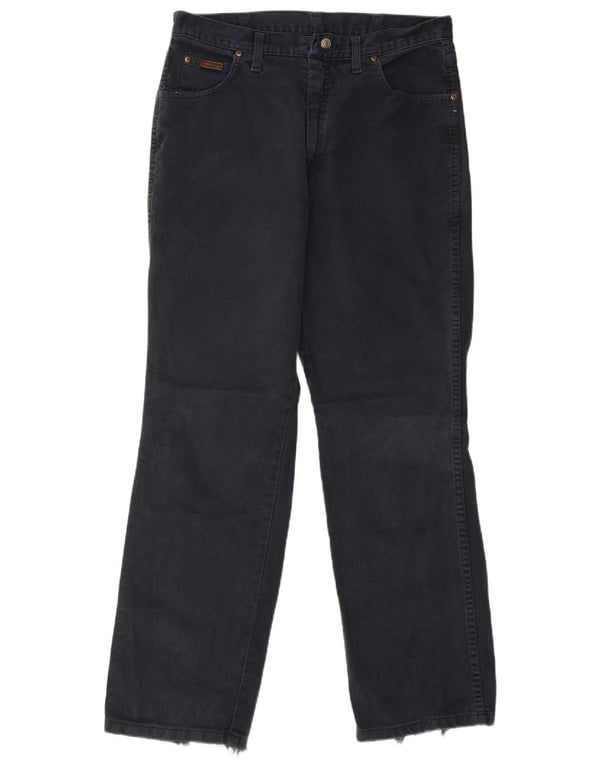 Pantaloni casual dritti da uomo Wrangler Ohio W34 L32 cotone blu navy