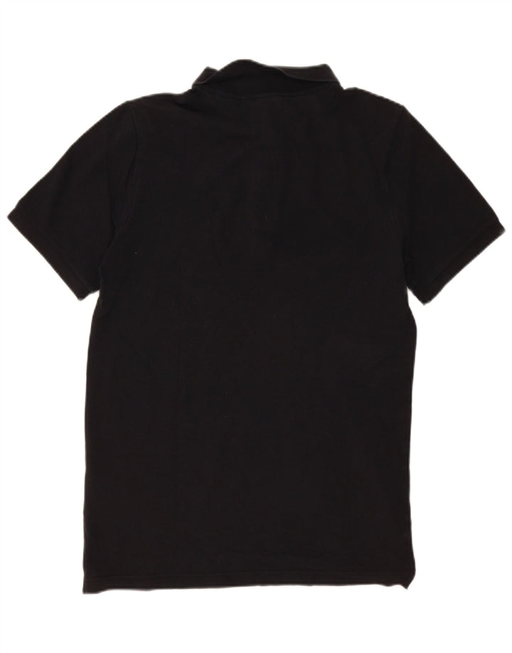 Polo Nike da uomo piccola in cotone nero