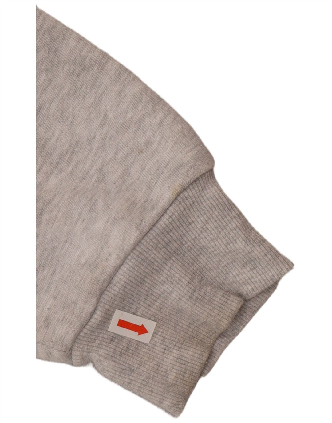 Maglione con cappuccio oversize alto da donna Topshop UK 10 piccolo poliestere grigio