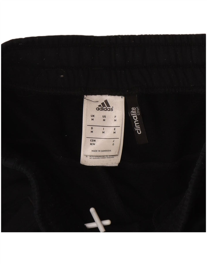 Pantaloni da jogging Adidas Climalite Graphic da uomo, colore nero medio