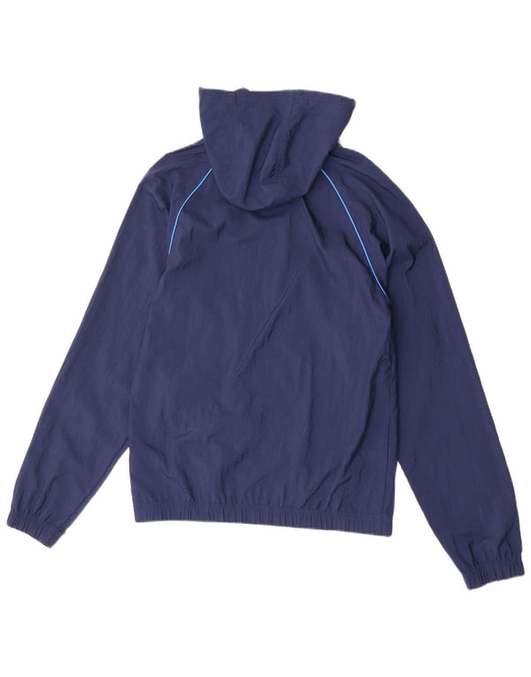 Giacca da tuta da uomo con cappuccio Nike XS in nylon blu navy