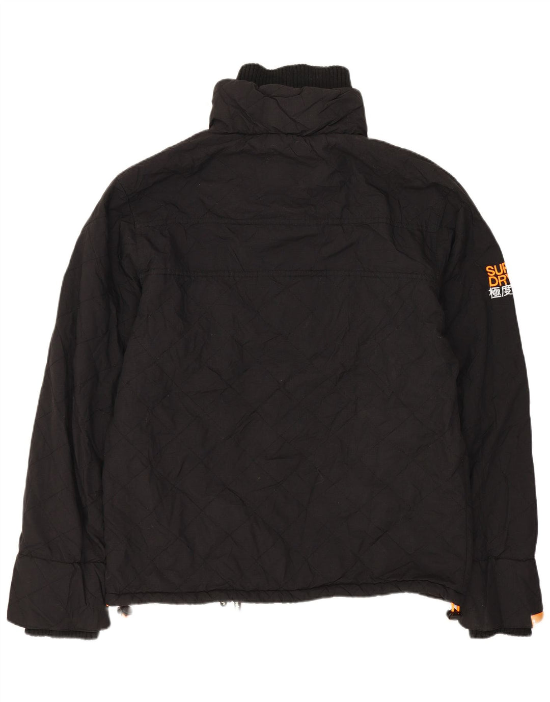Giacca a vento grafica da uomo SUPERDRY Windcheater UK 40 grande nera