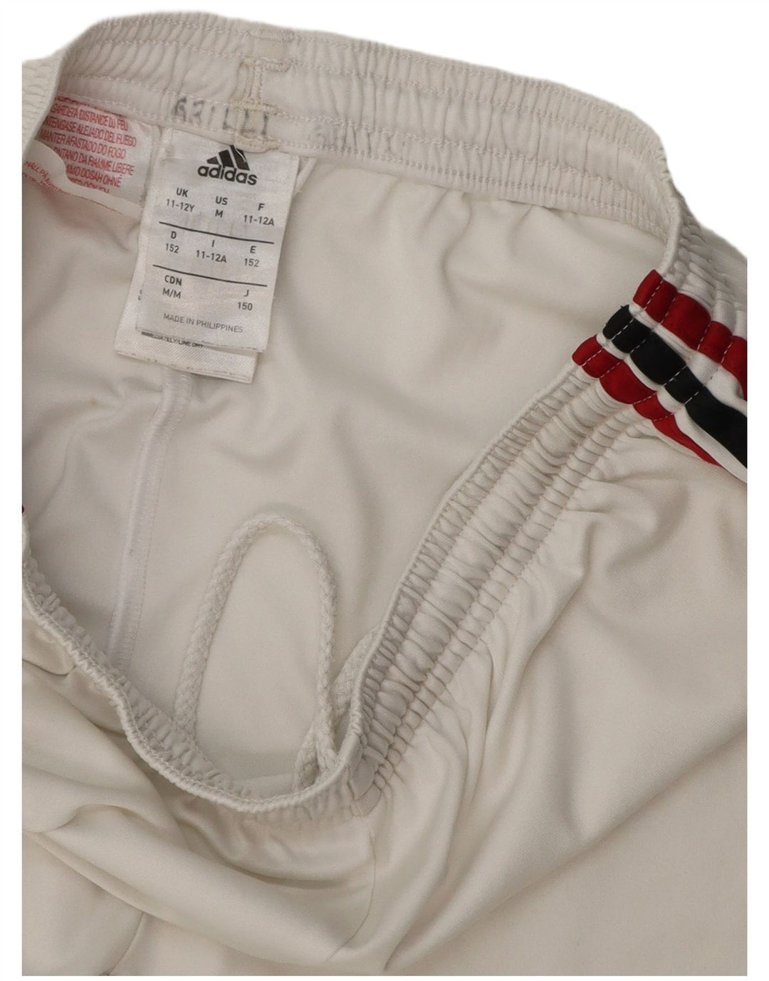 Pantaloncini sportivi Nike Ragazzo AC Milan 11-12 anni Poliestere bianco