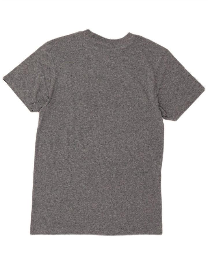 T-shirt grafica personalizzata da uomo VANS Top in cotone grigio piccolo