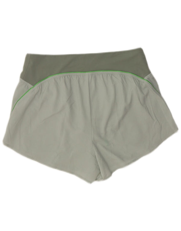 Pantaloncini sportivi da donna Under Armour UK 14 Large Grigio Colourblock Poliestere