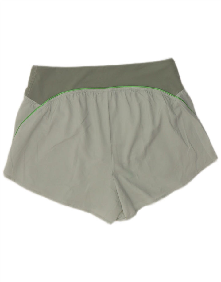 Pantaloncini sportivi da donna Under Armour UK 14 Large Grigio Colourblock Poliestere