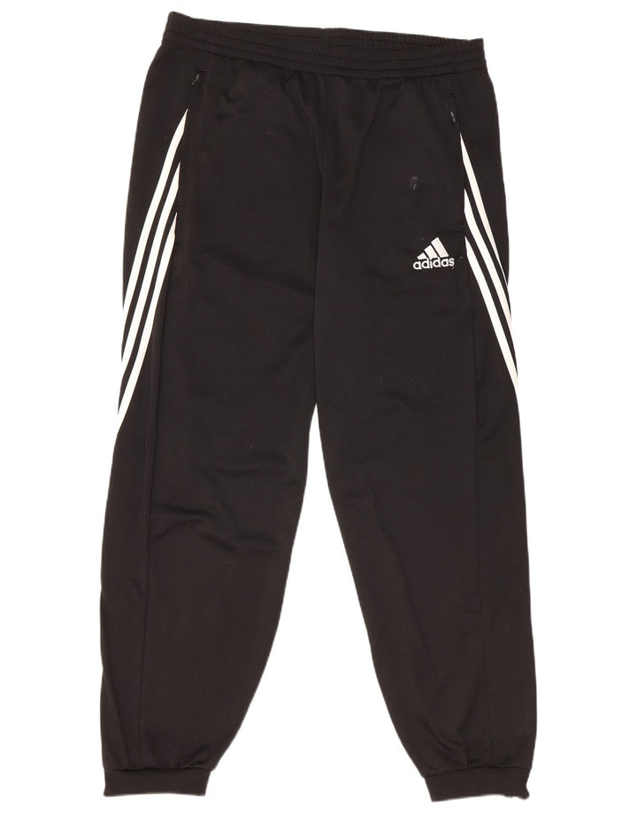 Pantaloni da tuta da uomo Adidas Joggers grandi neri in poliestere