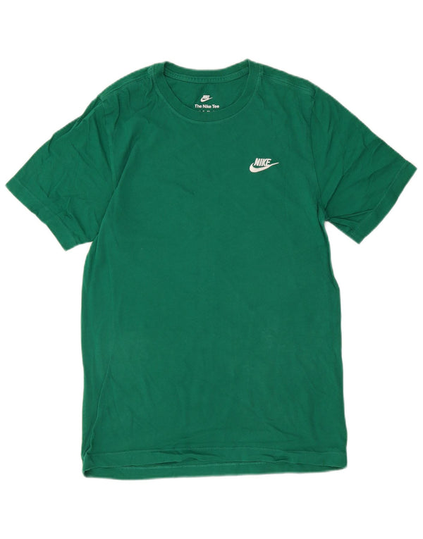 T-shirt da uomo Nike Top XS verde in cotone