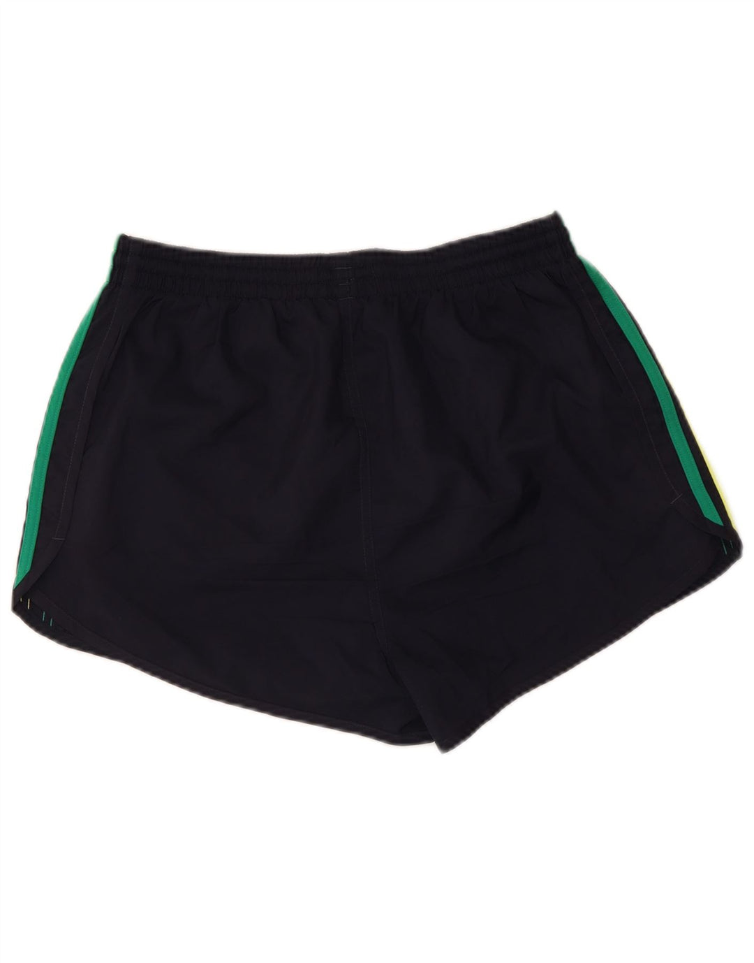Pantaloncini sportivi da donna Adidas UK 12 Medium Blu Navy Colourblock Poliestere