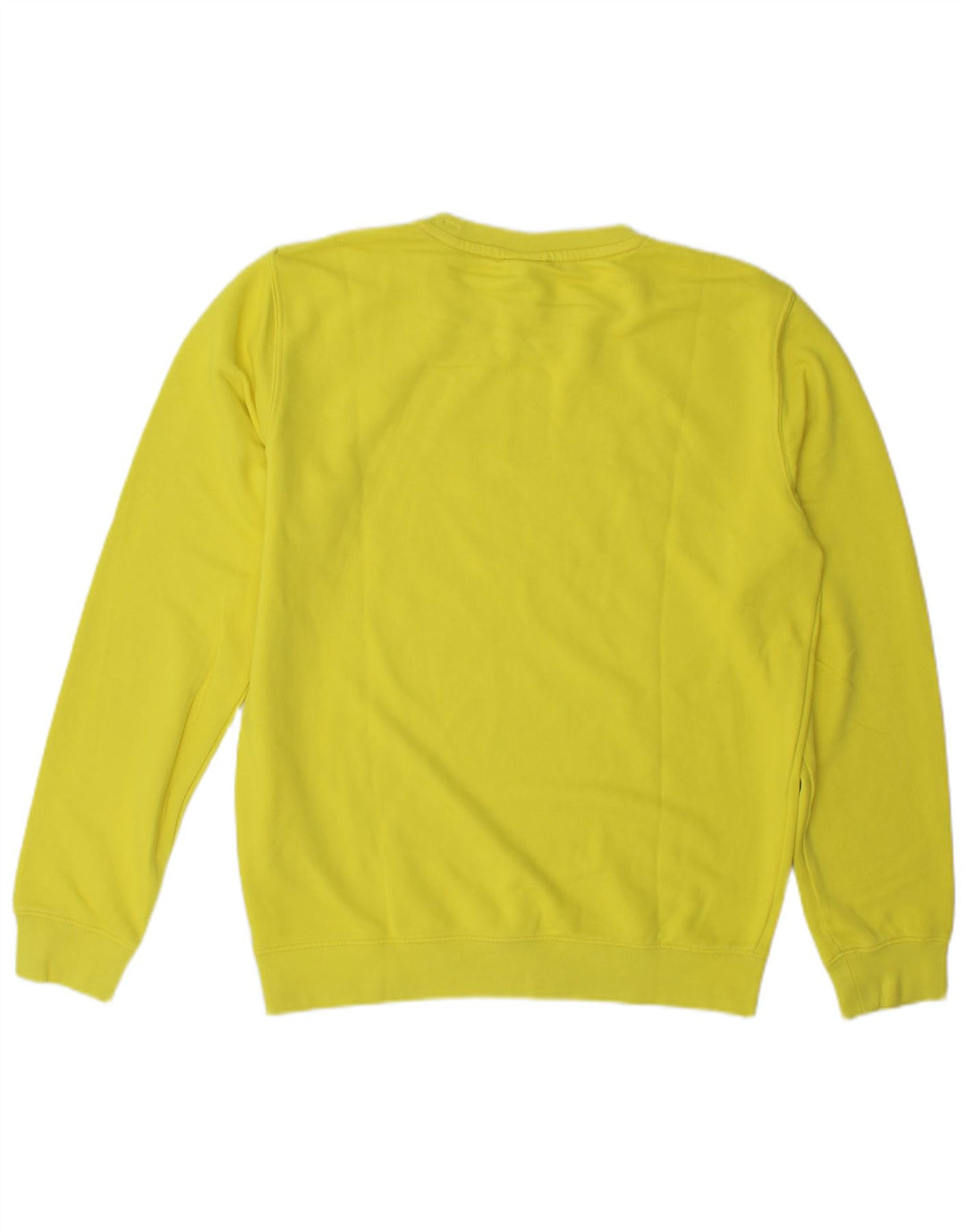 Felpa grafica da uomo Champion, maglione, cotone giallo medio