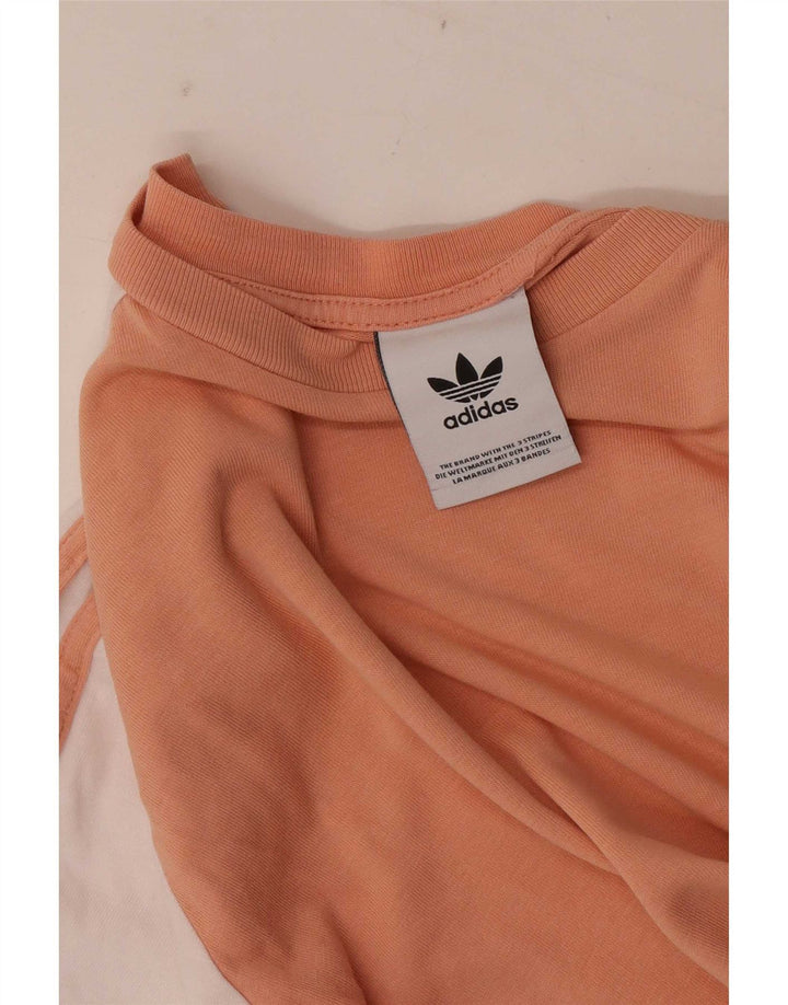 T-shirt da donna Adidas Top UK 14 color block rosa medio