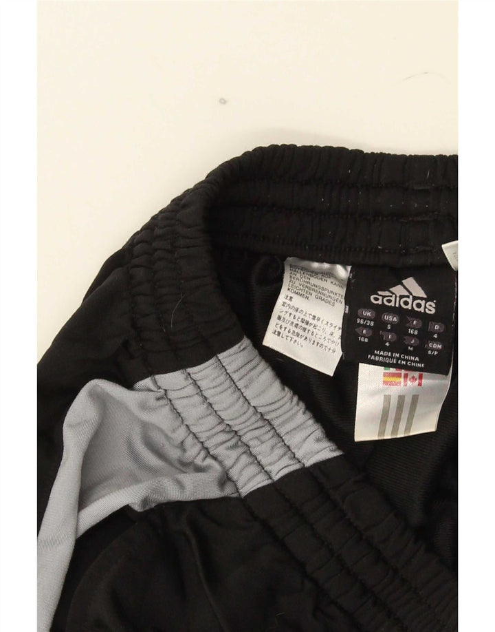 Pantaloni da tuta da uomo Adidas UK 36/38 Small Nero Colourblock Poliestere