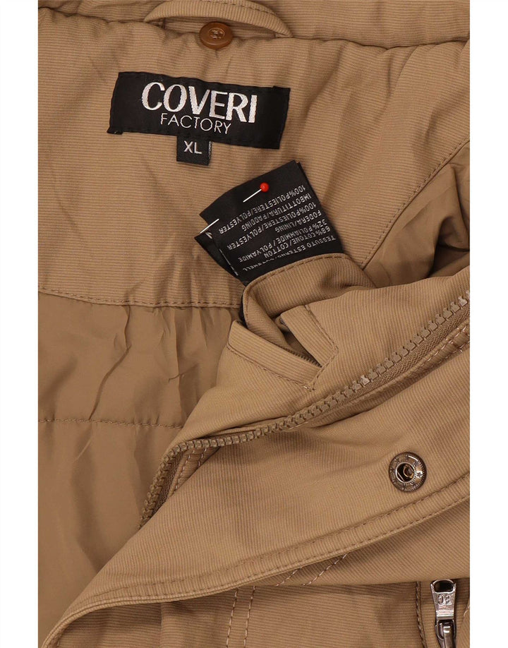 Giacca imbottita da uomo Coveri UK 42 XL Cotone beige