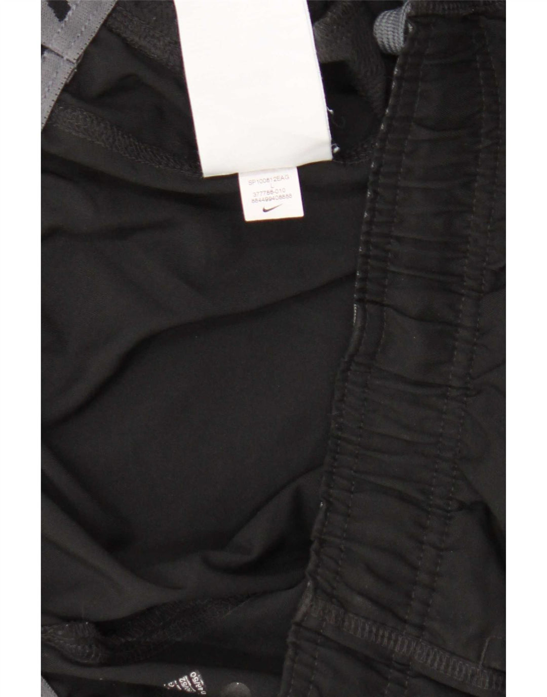 Pantaloni da tuta Nike Dri Fit da uomo, grandi, in poliestere nero