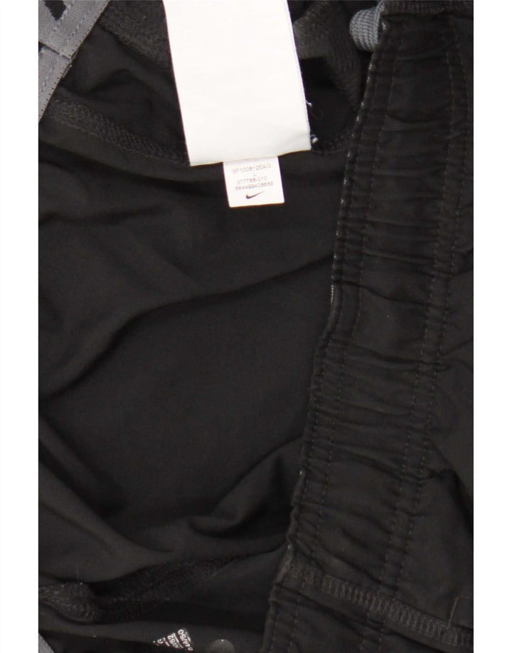 Pantaloni da tuta Nike Dri Fit da uomo, grandi, in poliestere nero