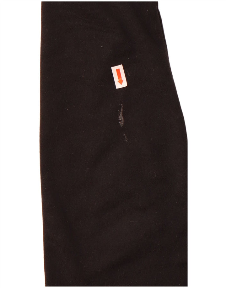 Felpa con cappuccio e zip Adidas da ragazzo 13-14 anni in poliestere nero