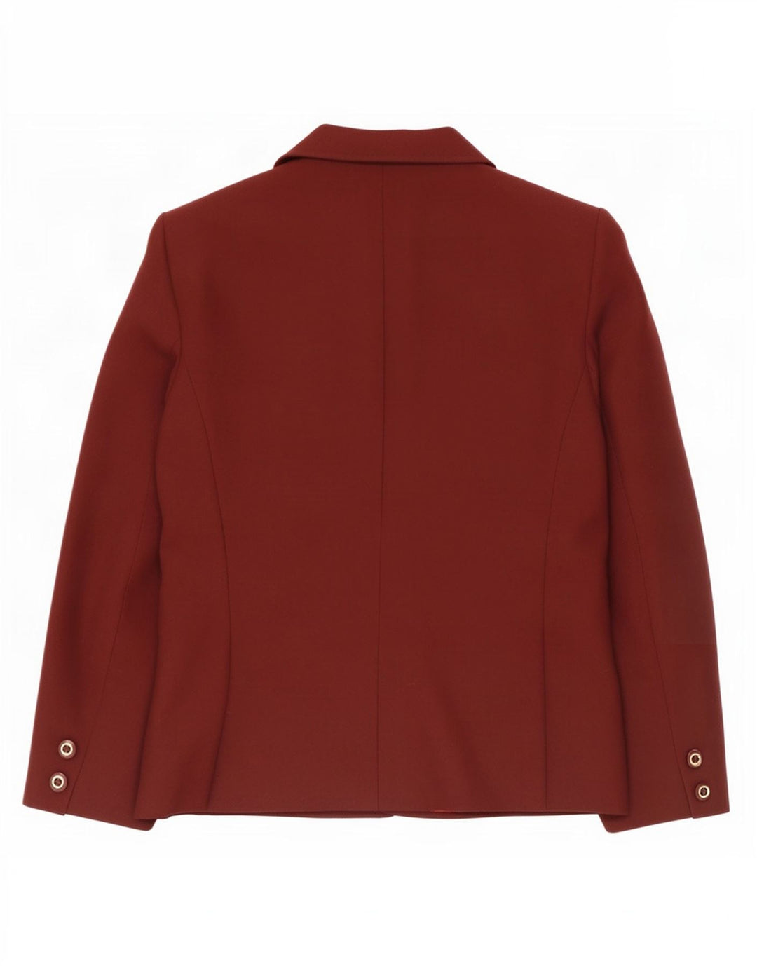 Giacca blazer a 3 bottoni da donna El Encore UK 14 Poliestere bordeaux medio
