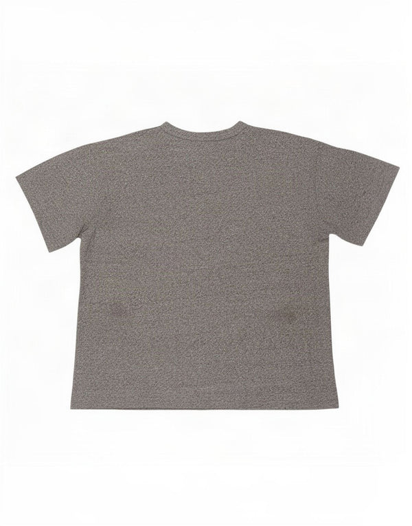 T-shirt grafica da uomo Champion Top grande grigio chiazzato