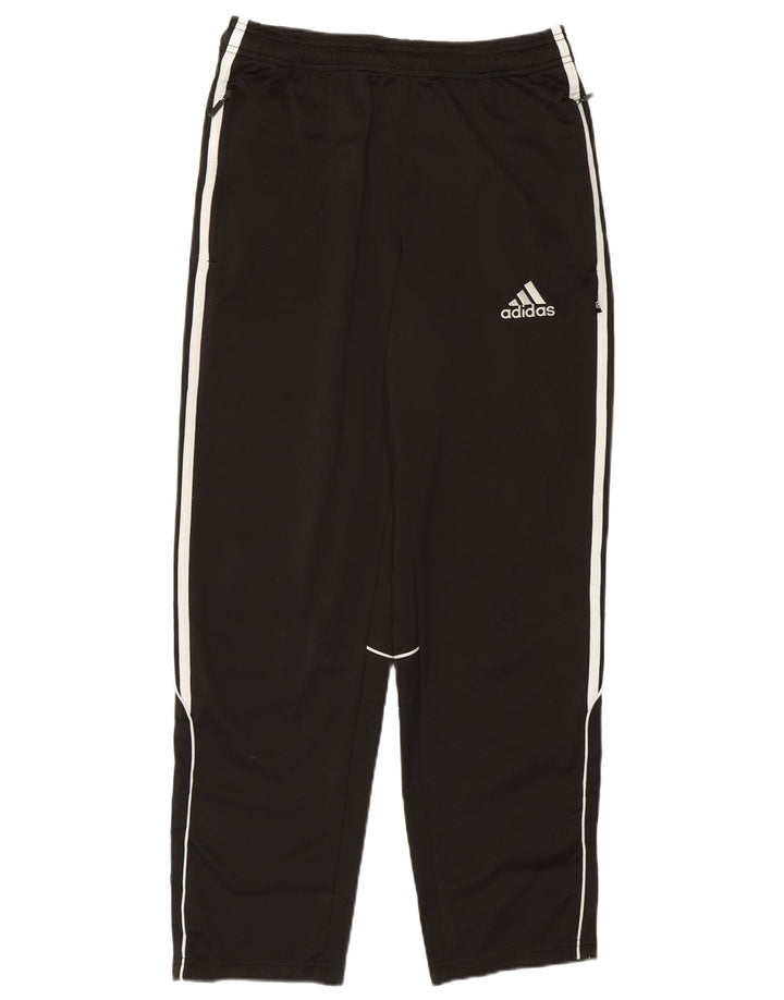 Pantaloni della tuta da ragazzo Adidas 13-14 anni in poliestere nero