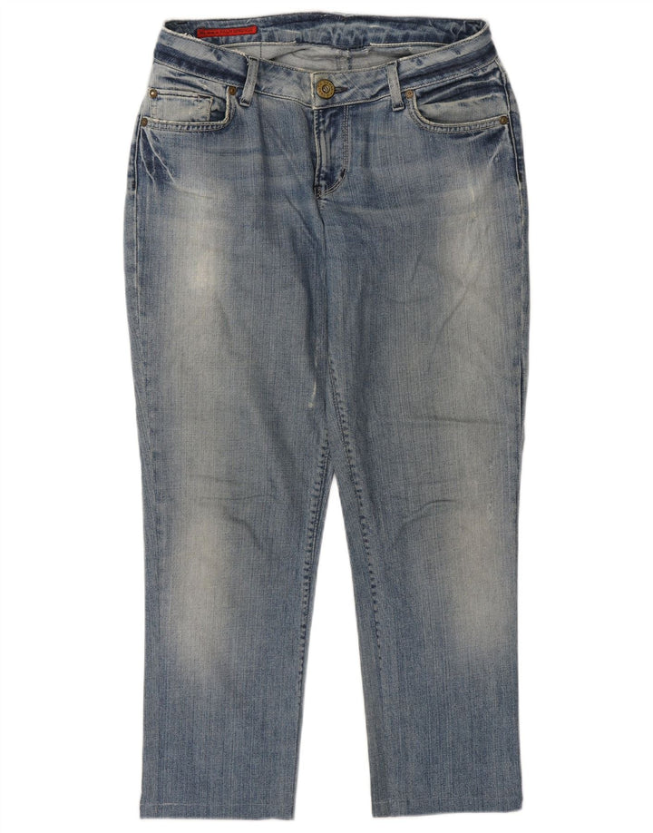 Jeans dritti da donna Guess W32 L27 cotone blu