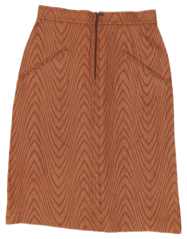 Gonna dritta da donna di Portobello piccola W26 marrone Chevron