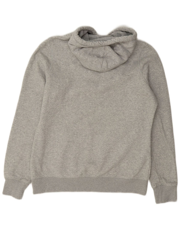Maglione con cappuccio grafico da donna Tommy Hilfiger UK 18 XL cotone grigio