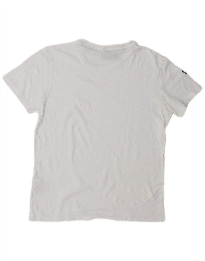 T-shirt da uomo Superdry Top grande in cotone bianco