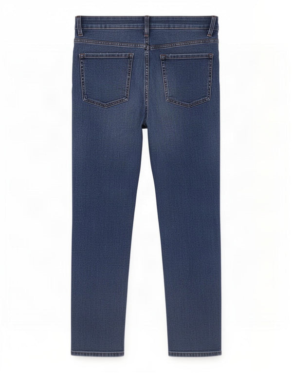 Marks & Spencer Donna The Lily Slim Jeans UK 14 Large W34 L27 Cotone blu