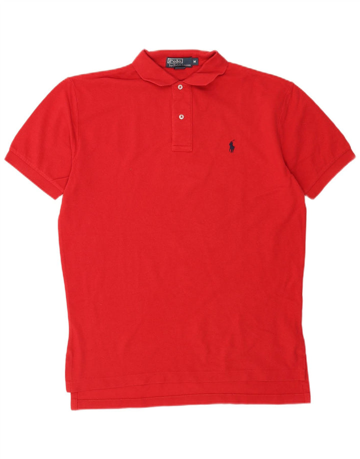 Polo Ralph Lauren da uomo in cotone rosso medio