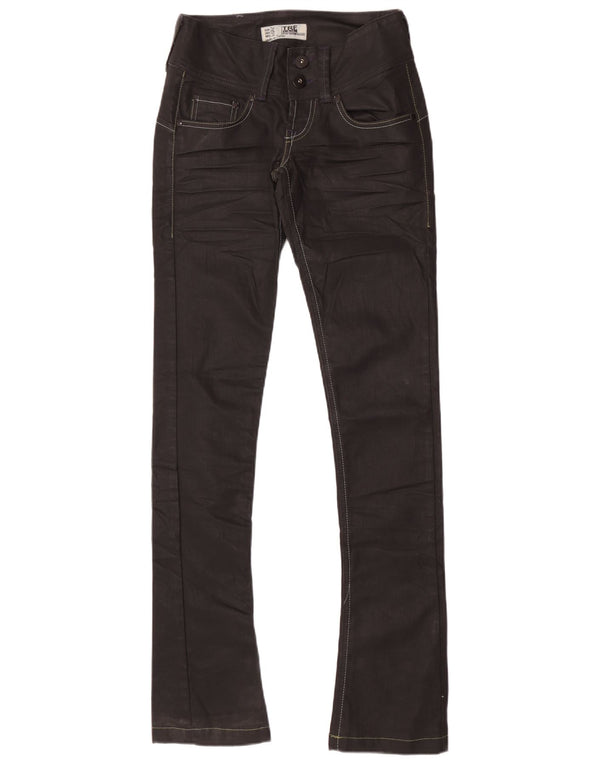 Jeans skinny Trafaluc da donna Zara EU 36 XS W26 L35 cotone nero