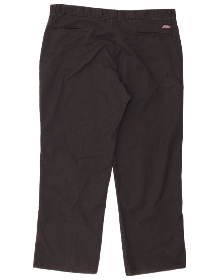 Pantaloni cargo dritti da uomo Dickies W40 L30 poliestere nero