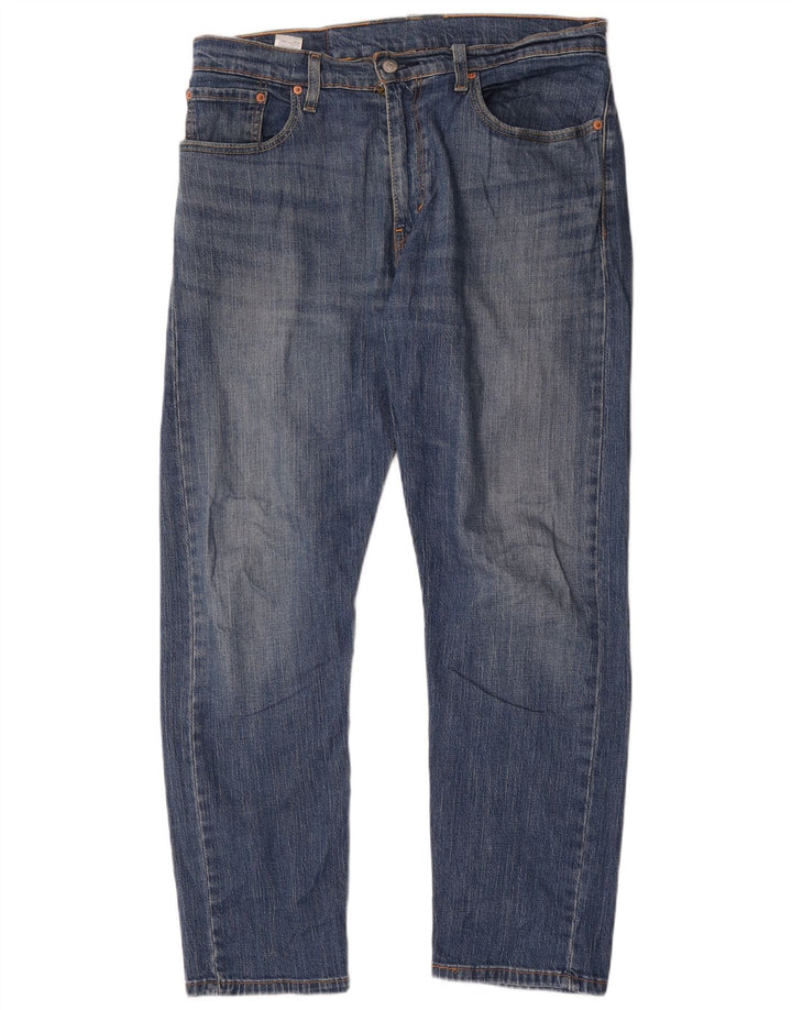 Levi's Uomo 502 Jeans affusolati W36 L32 Cotone blu