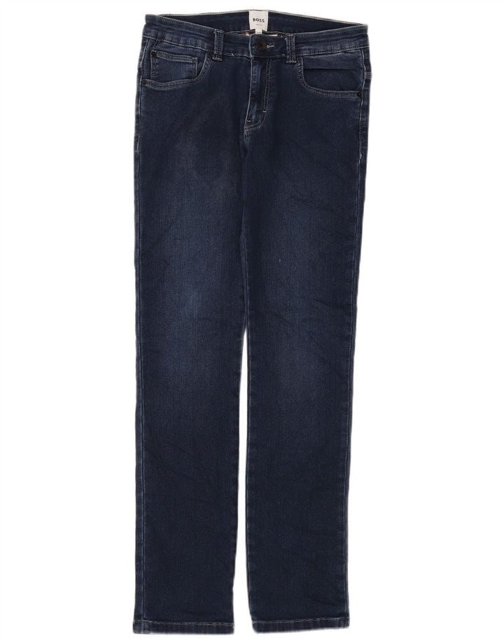 Jeans slim HUGO BOSS da ragazzo 11-12 anni XS Blu