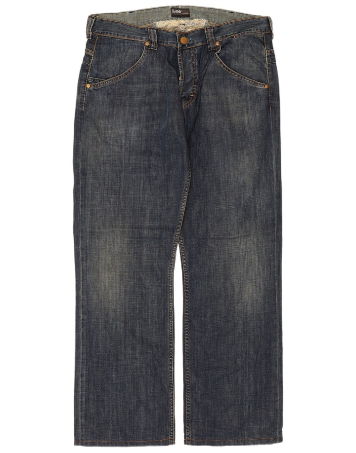Jeans dritti da uomo Lee Knox Dart W38 L31 cotone blu