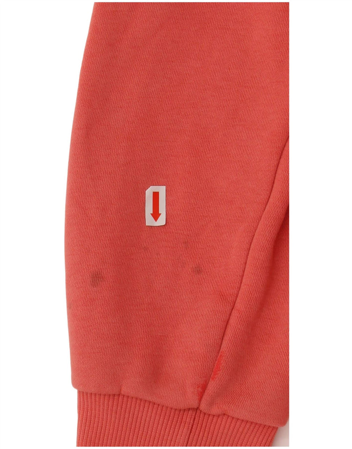 REEBOK Mens Graphic Sweatshirt Jumper Medium Pink Cotton