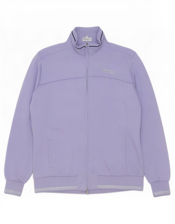 Giacca da tuta da donna Champion Easy Fit UK 18 XL Poliestere viola