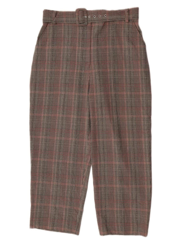 Pantaloni chino da donna Whistles UK 16 Large W34 L26 a quadri multicolore