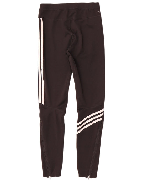 Pantaloni da tuta Adidas Aeroready da donna UK 14 Medium Nero Poliestere