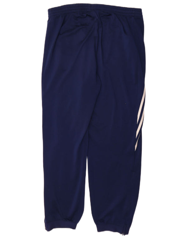 Pantaloni da tuta da uomo Adidas Joggers grandi in poliestere blu navy