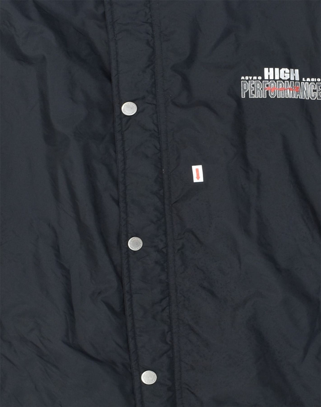 ASTROLABIO Mens Windbreaker Jacket EU 50 XL Black Polyester | Vintage Astrolabio | Thrift | Second-Hand Astrolabio | Used Clothing | Messina Hembry 