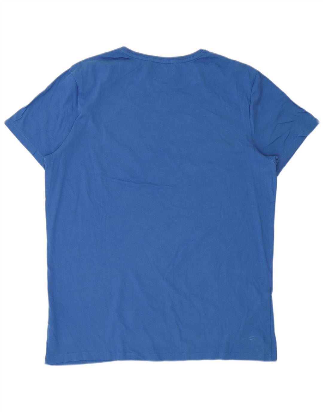 TIMBERLAND T-shirt grafica da uomo Top XL in cotone blu
