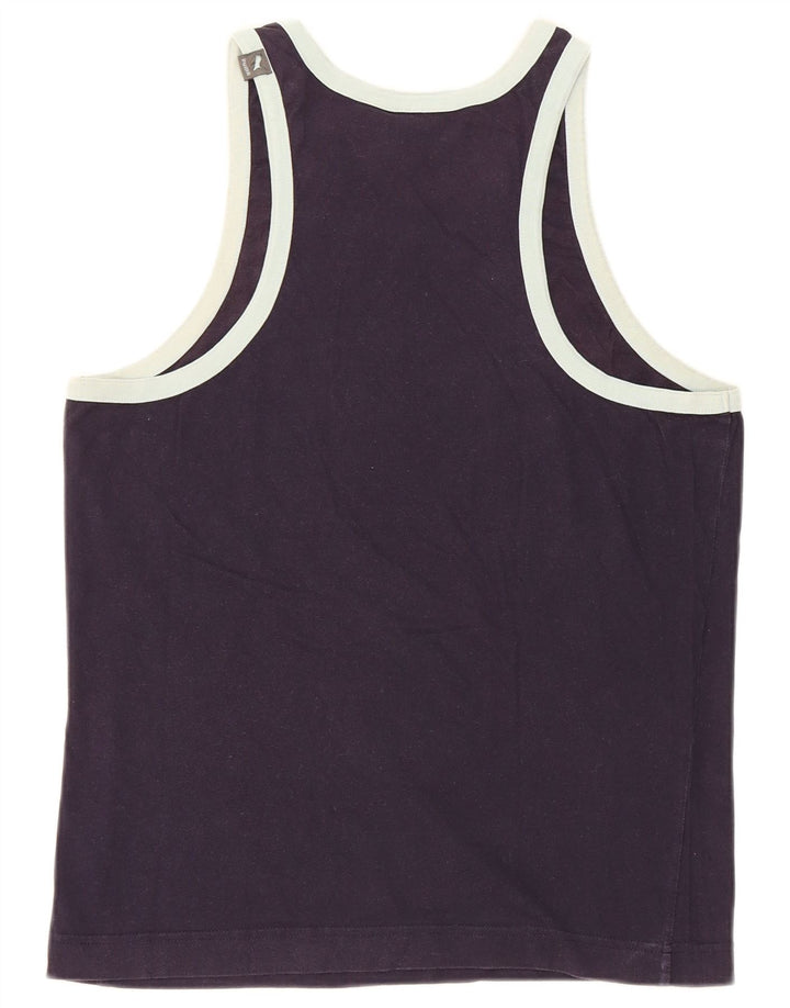 Canotta grafica da donna Puma UK 12 medio blu navy