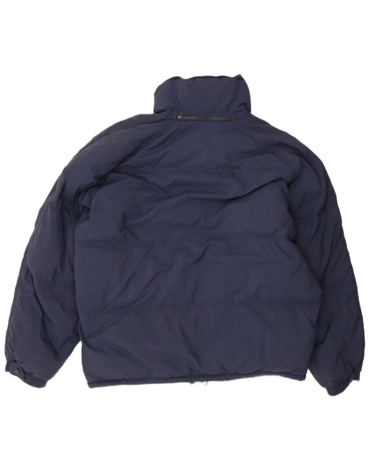 Giacca da sci con cappuccio da uomo Ellesse IT 56 3XL Blu Navy Poliammide